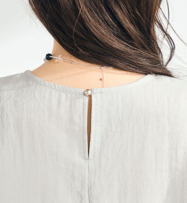 fredy emue「シアーレイヤード半袖ブラウス」|シャツ・ブラウス|