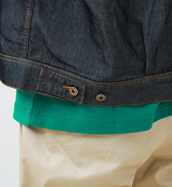 GLOSTER「【軽量ストレッチ】メッシュデニム3rdタイプジャケット」|デニムジャケット|