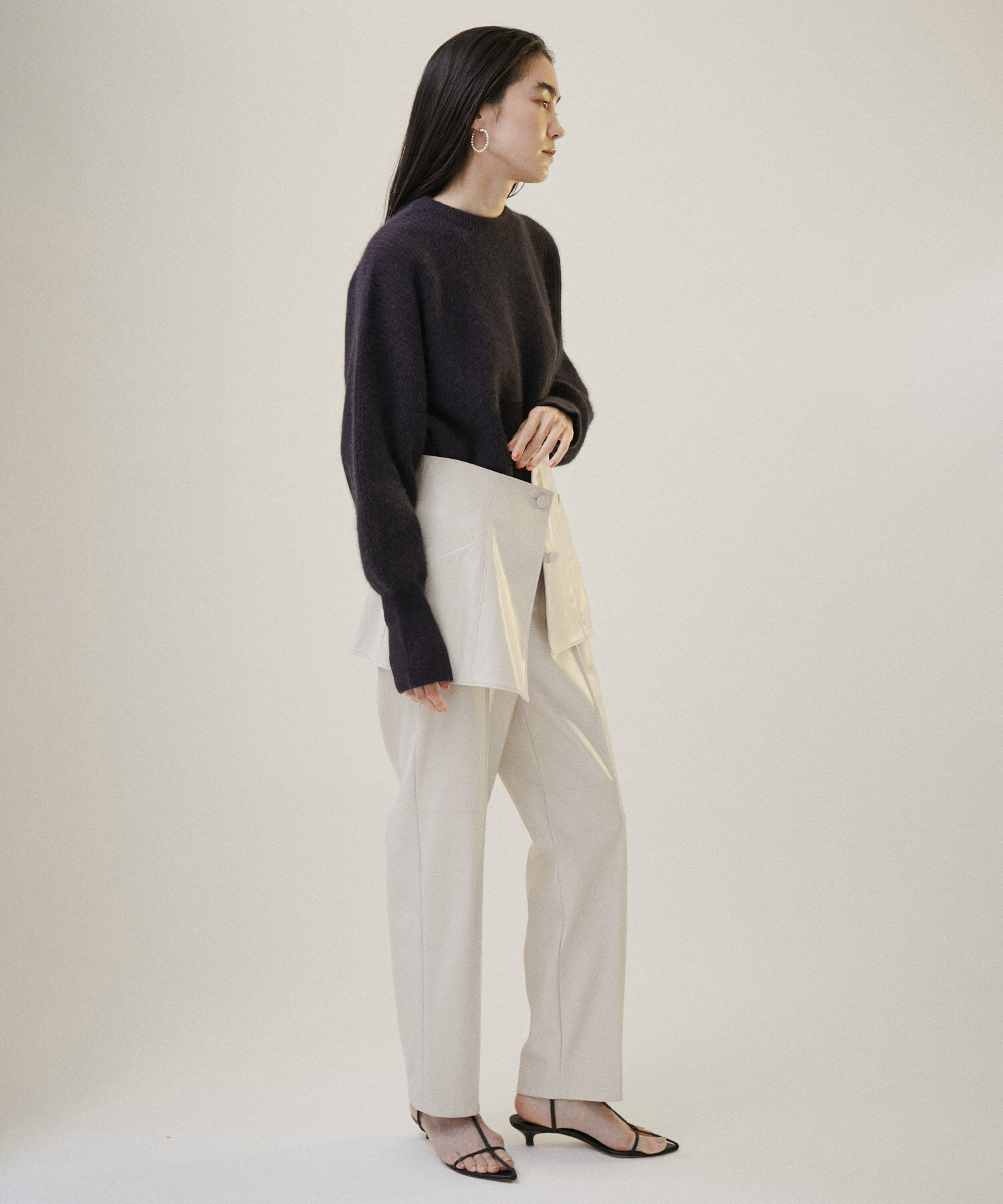 SALON adam et rope'「フェイクレザービスチェ【セットアップ対応】」|チューブトップ|