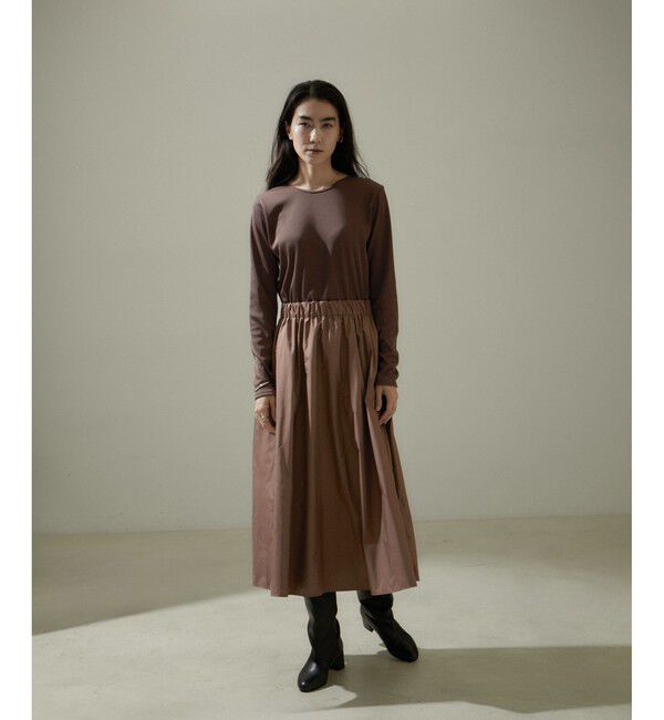 SALON adam et rope'「ドッキングフレアーワンピース」|ワンピース|