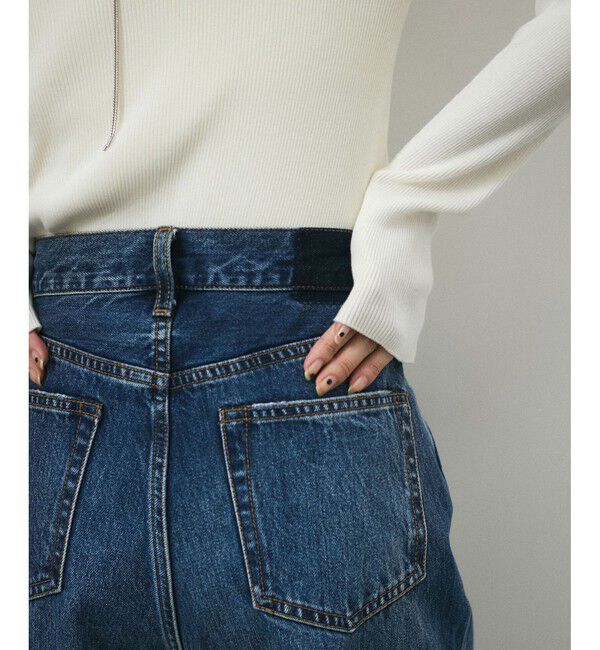 SALON adam et rope'「COTTON USAセミフレアデニム 3」|デニム|