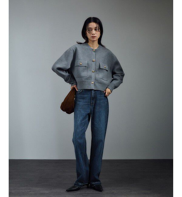 SALON adam et rope'「COTTON USAセミフレアデニム 3」|デニム|