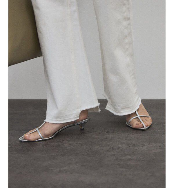 SALON adam et rope'「COTTON USAセミフレアデニム 3」|デニム|