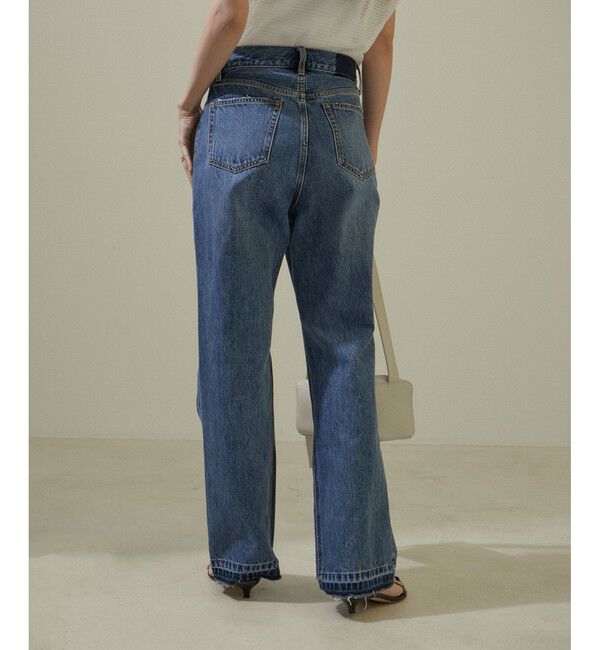 SALON adam et rope'「COTTON USAセミフレアデニム 3」|デニム|