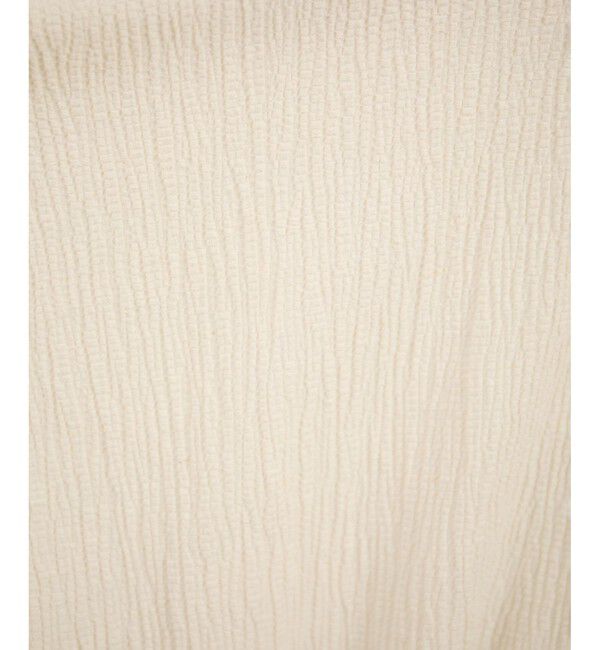 SALON adam et rope'「ヘンプコットンバックVネックワンピース［ドライタッチ・洗える］」|ワンピース|