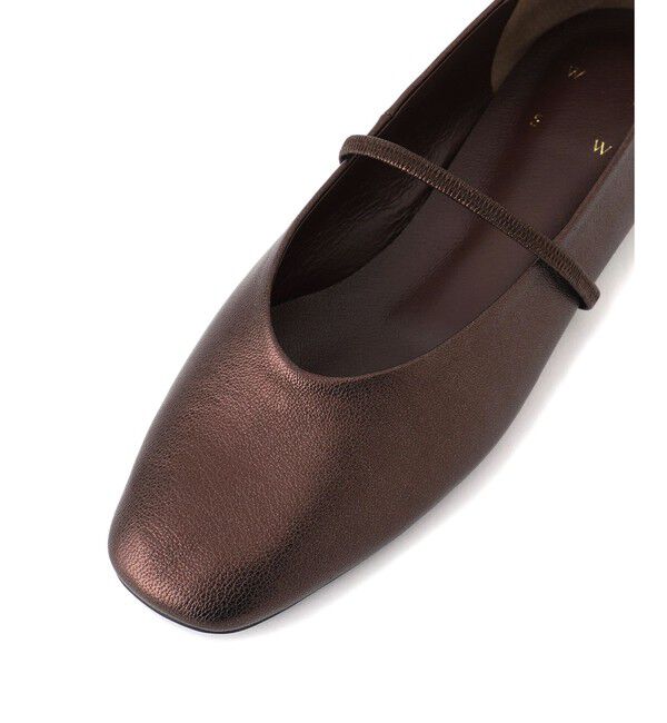 SALON adam et rope'「【W S（ドゥーブル）】リアルレザーメリージェーン」|パンプス|