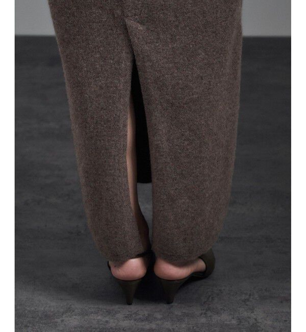 SALON adam et rope'「カシミヤニットVネックワンピース」|ワンピース|