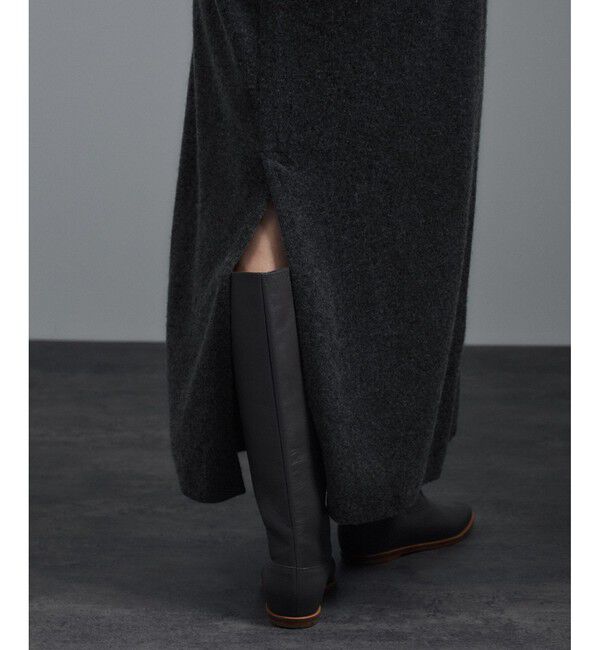 SALON adam et rope'「カシミヤニットVネックワンピース」|ワンピース|