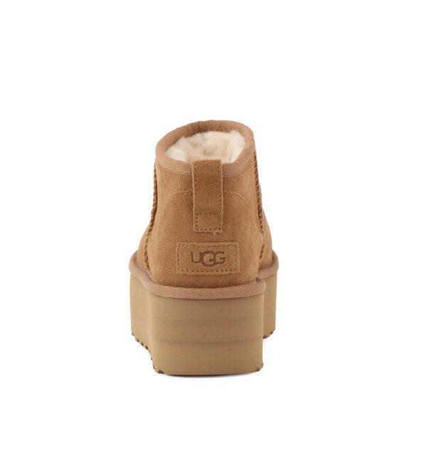 SALON adam et rope'「【UGG(アグ)】クラシック ウルトラ ミニ プラットフォーム」|ロングブーツ|