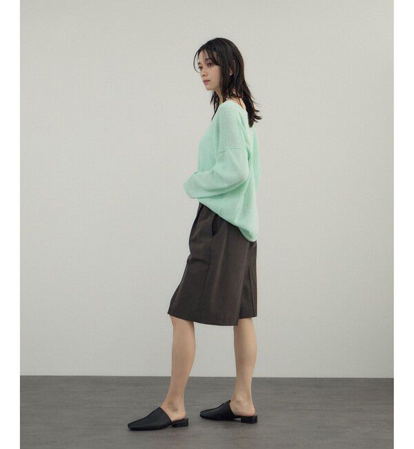 SALON adam et rope'「【W S（ドゥーブル）】レザーフラットミュール」|その他|