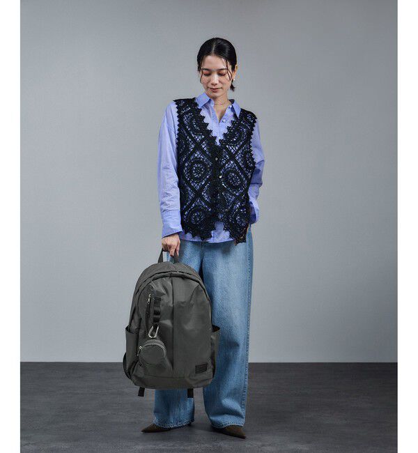 SALON adam et rope'「【WEB限定】ラウンドポーチ&エコバッグ付きリュック」|リュック|