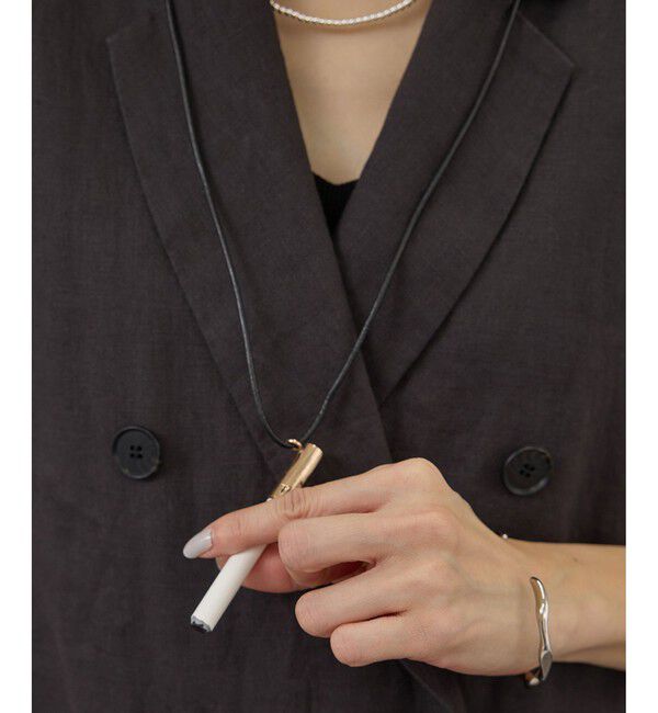 SALON adam et rope'「【J'aDoRe・店舗限定】【Renard Bijoux（レナード ビジュー）】cigarette」|ネックレス|