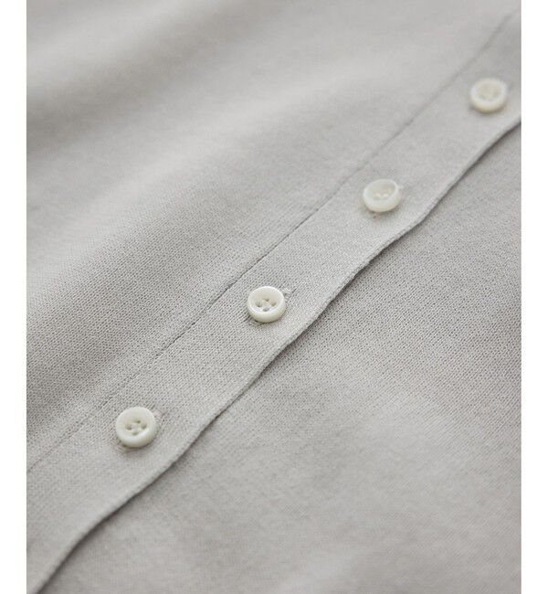 SALON adam et rope'「【WEB限定】ドライタッチスキッパーニットカーディガン / 洗える」|カーディガン|