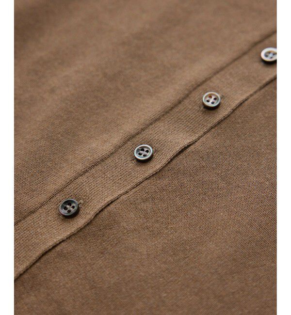 SALON adam et rope'「【WEB限定】ドライタッチスキッパーニットカーディガン / 洗える」|カーディガン|