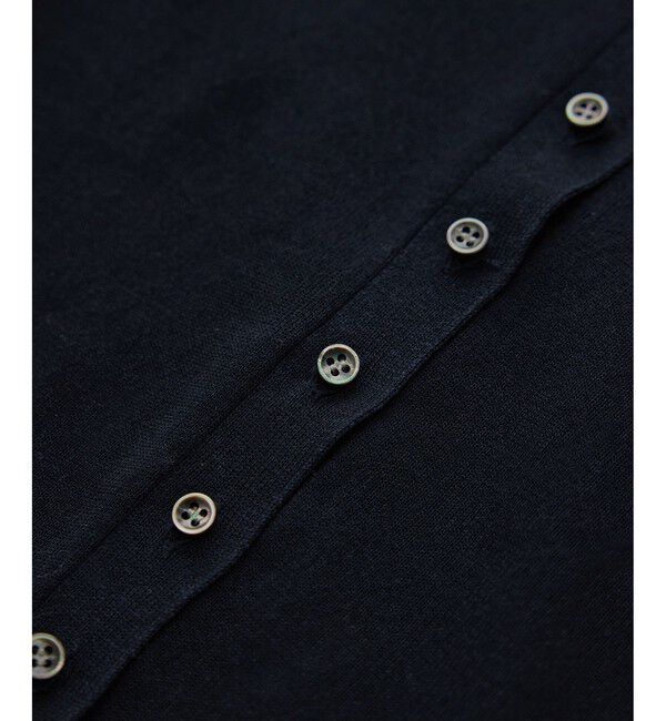 SALON adam et rope'「【WEB限定】ドライタッチスキッパーニットカーディガン / 洗える」|カーディガン|