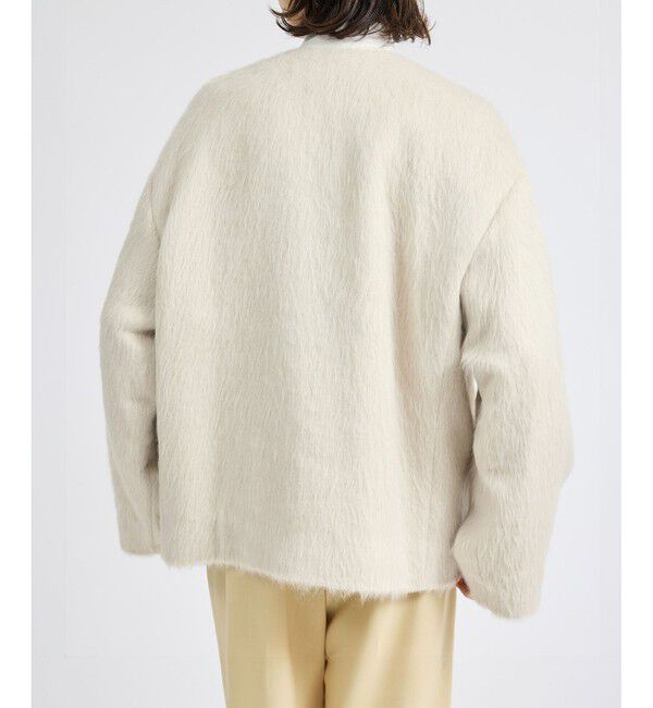 E'POR「スーリーアルパカシャギーハーフコート」|その他|