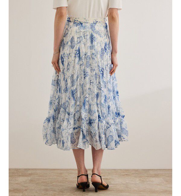 ROPE「【洗える】トワルドジュイタックプリーツスカート」|スカート|