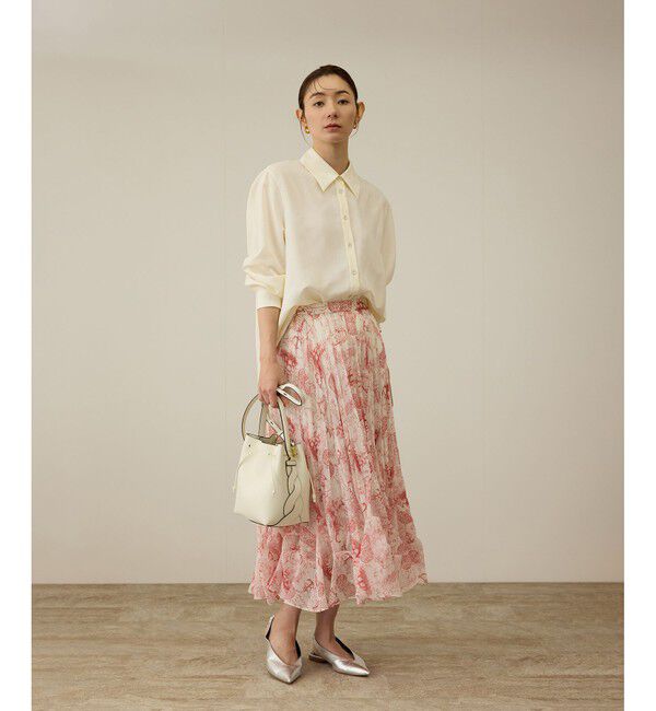 ROPE「【洗える】トワルドジュイタックプリーツスカート」|スカート|