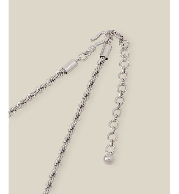 ROPE'「ロープチェーンショートネックレス」|ネックレス|