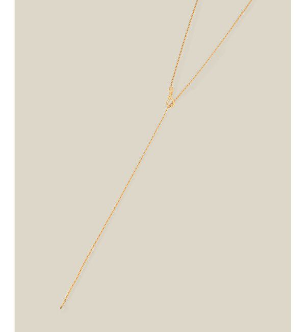 ROPE'「ロープチェーンラリエット」|ネックレス|