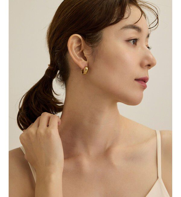 ROPE「マルチWAYムアリングモチーフアクセサリー」|イヤリング|ゴールド