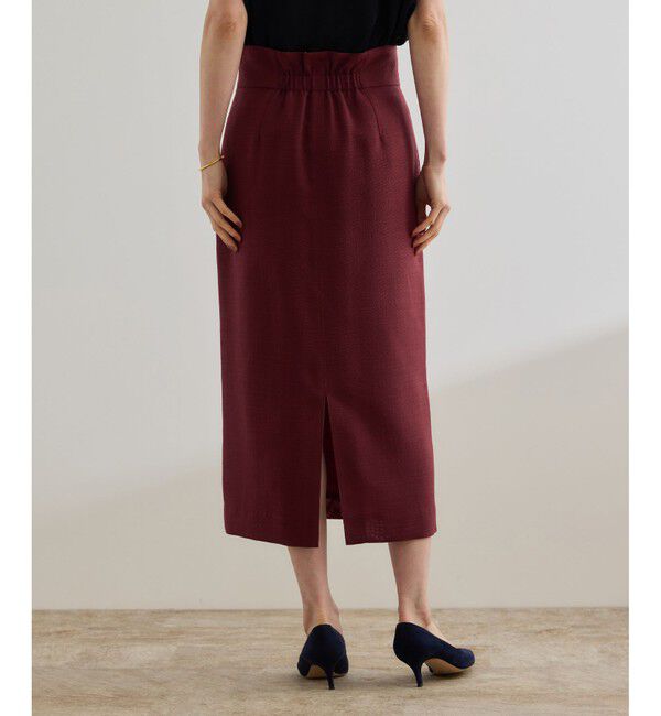 ROPE「リネンライク ポケット付きタイトスカート/イージーケア」|スカート|