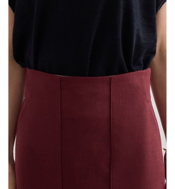 ROPE「リネンライク ポケット付きタイトスカート/イージーケア」|スカート|