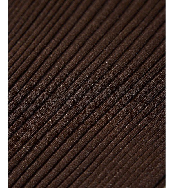 ROPE「ラメタートルリブプルオーバー/イージーケア」|ニット・セーター|