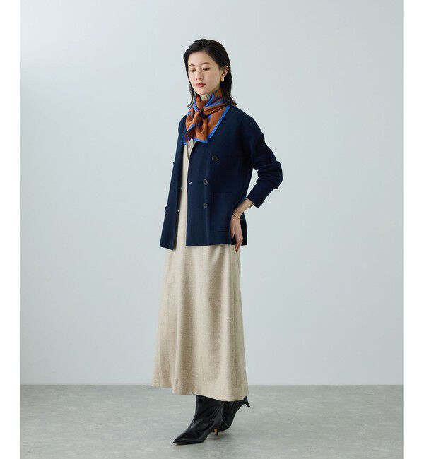 ROPE「ラメタートルリブプルオーバー/イージーケア」|ニット・セーター|