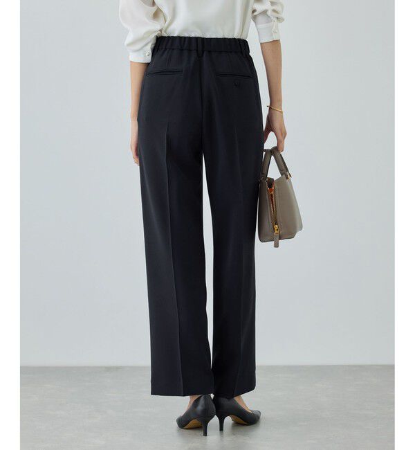 ROPE「トリアセダブルクロス ストレートワイドパンツ/セットアップ対応・イージーケア・26SS」|チノ|