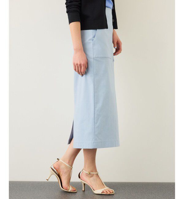 ROPE「[美人スカート]ハイストレッチポケット付きタイトスカート/26SS」|スカート|