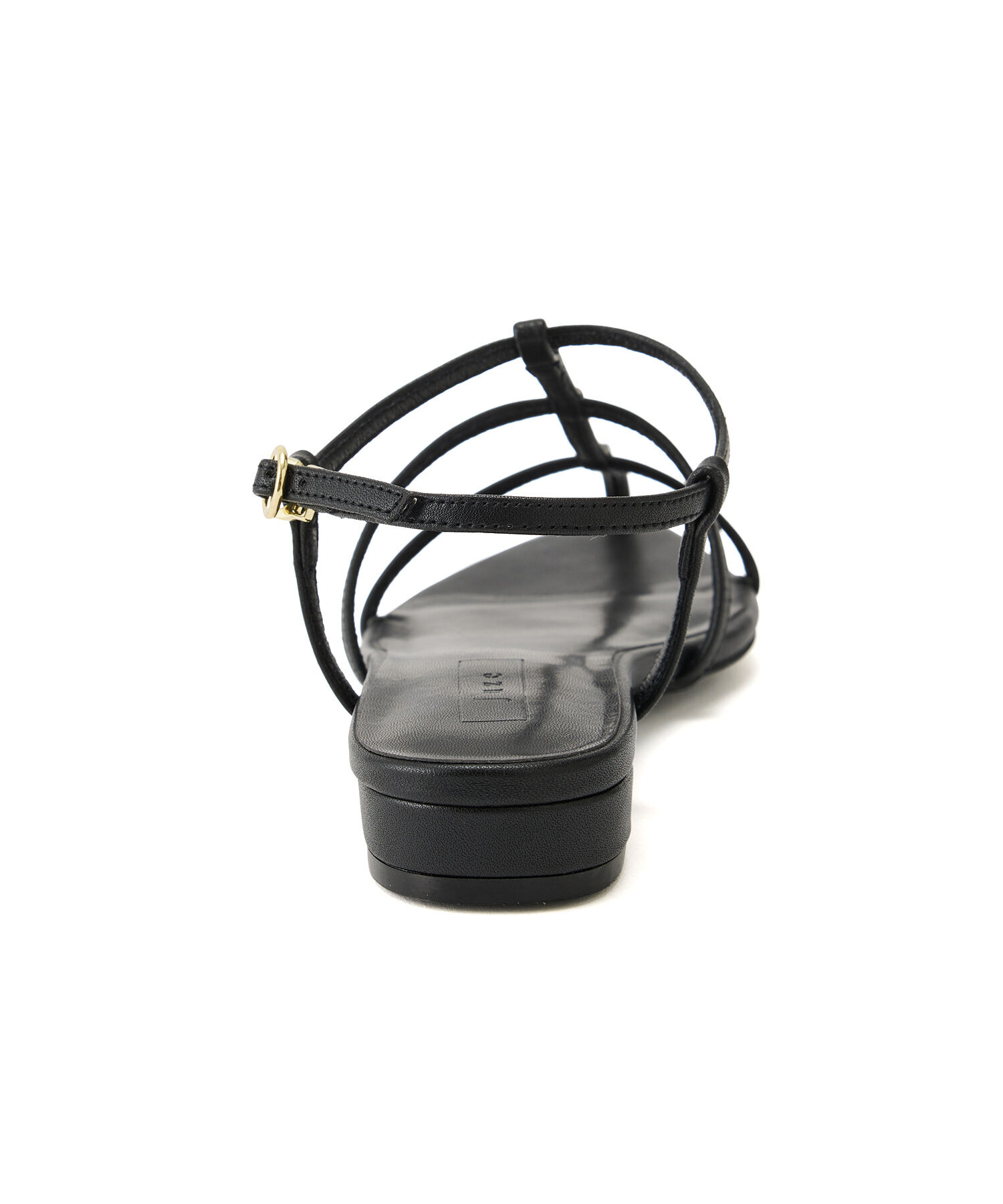 Juze「ボーンアンクルストラップフラットサンダル」|サンダル|