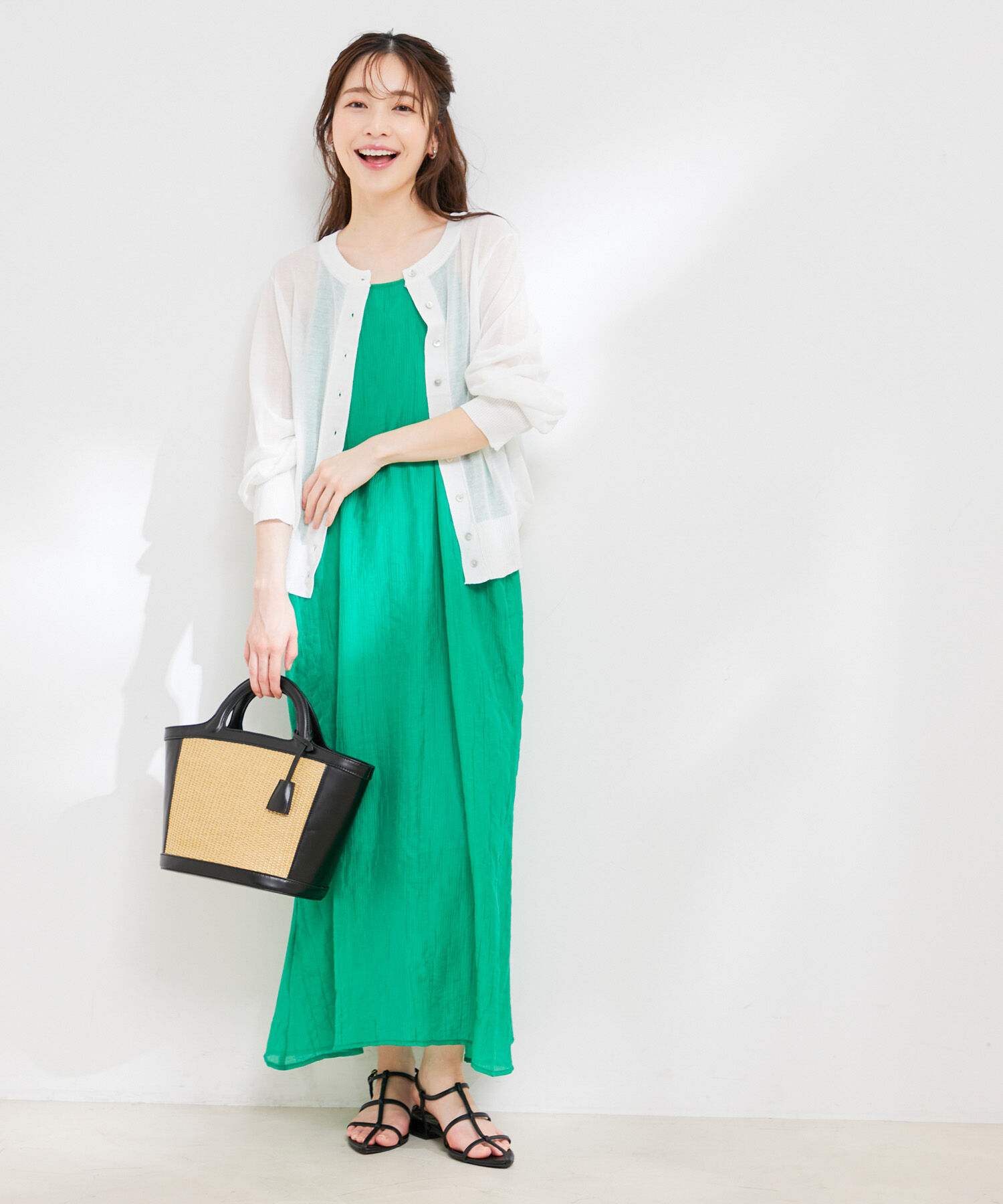 Juze「ボーンアンクルストラップフラットサンダル」|サンダル|