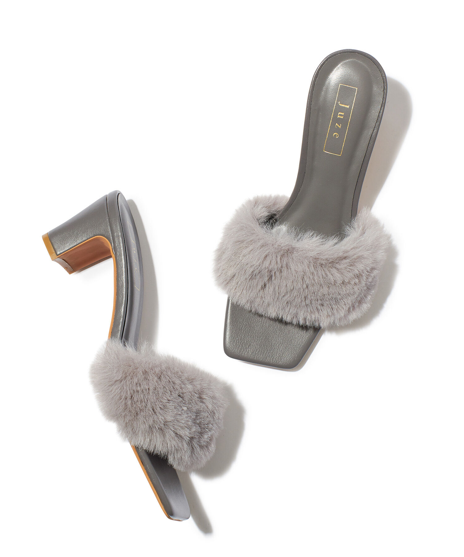 Juze「ファーサンダル」|ビジネス・ドレスシューズ|