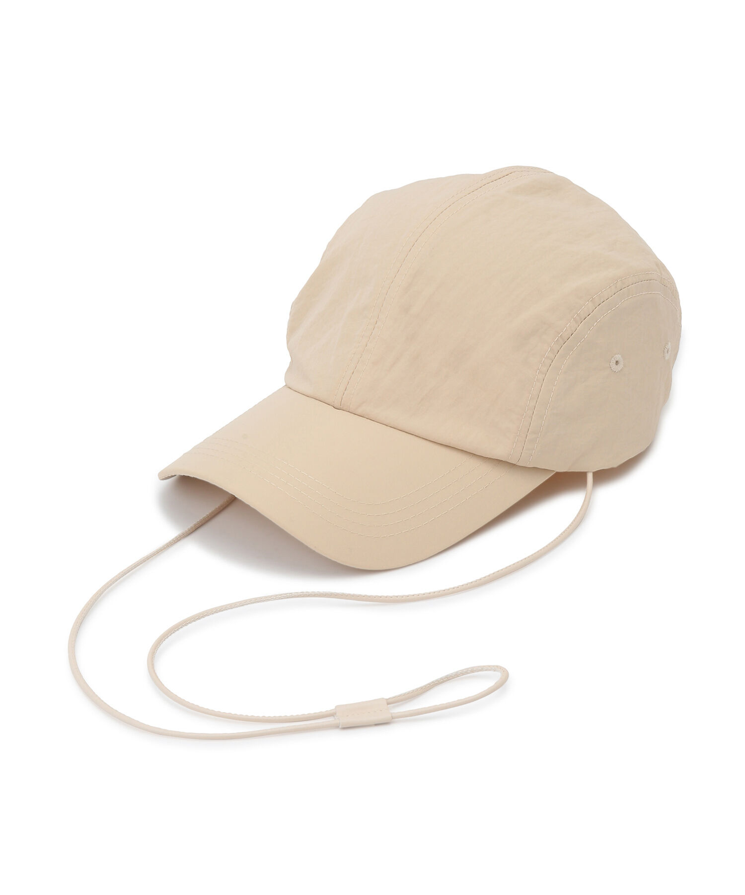 VIS「【撥水】ナイロン紐付きキャップ」|キャップ・キャスケット|