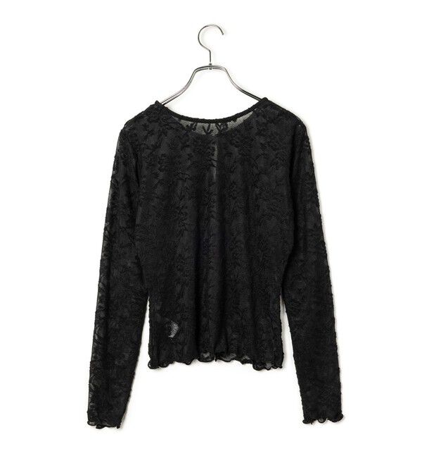 VIS「【前後2WAY】カットジャガードカーディガン【洗える】」|カーディガン|