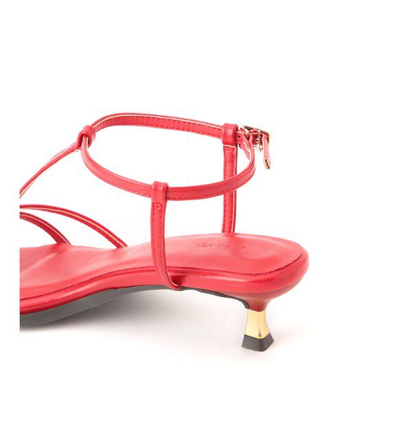 VIS「ナロークロスメタルヒールサンダル」|サンダル|