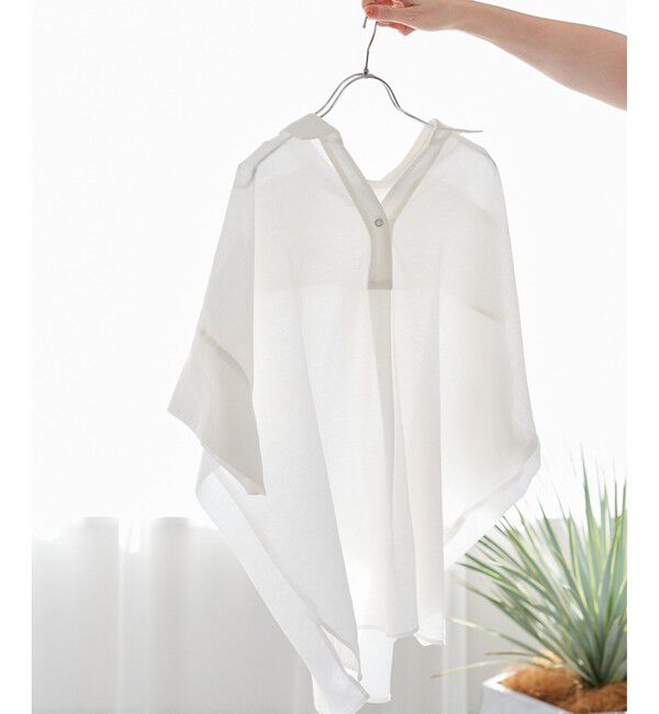 VIS「【WEB限定】バックシャンスキッパーブラウス」|シャツ・ブラウス|