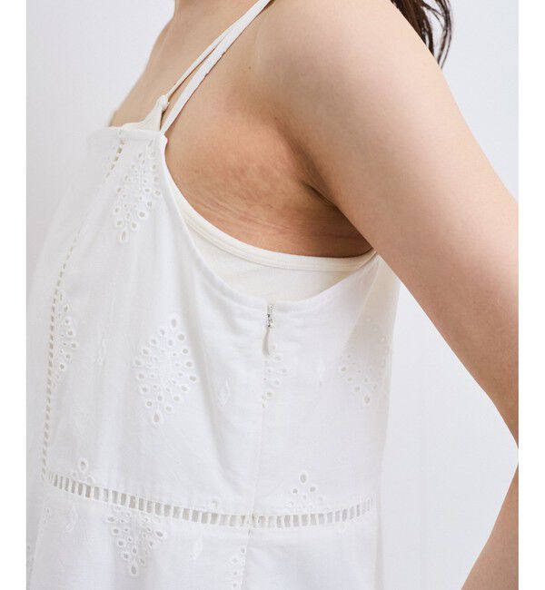 VIS「カットワークレースキャミミニワンピース」|ワンピース|