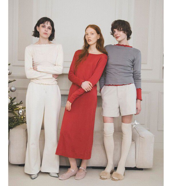 VIS「【Miller】VIS別注モデルベロアボタンアップカーディガン【洗える】」|カーディガン|