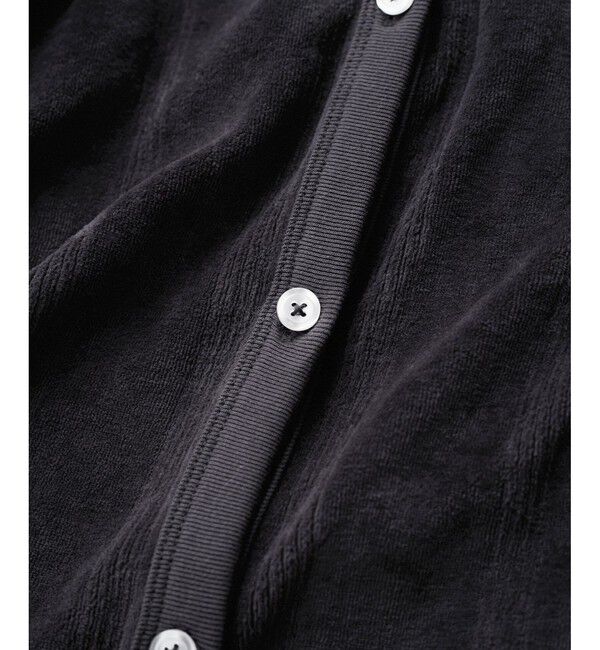 VIS「【Miller】VIS別注モデルベロアボタンアップカーディガン【洗える】」|カーディガン|