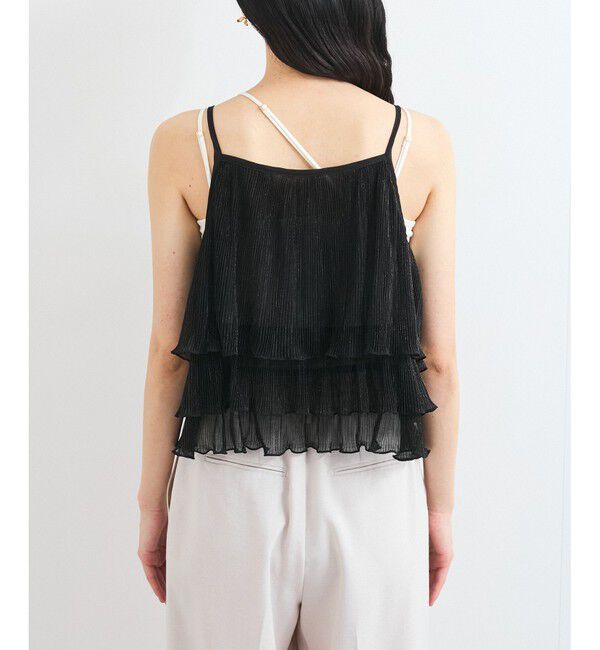 VIS「【WEB限定】【前後2WAY】グリッターフレアビスチェ」|キャミソール|