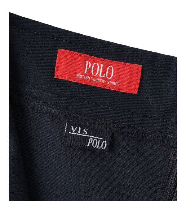 VIS「【POLO BCS】VIS別注フロントボタンツイルワンピース」|ワンピース|