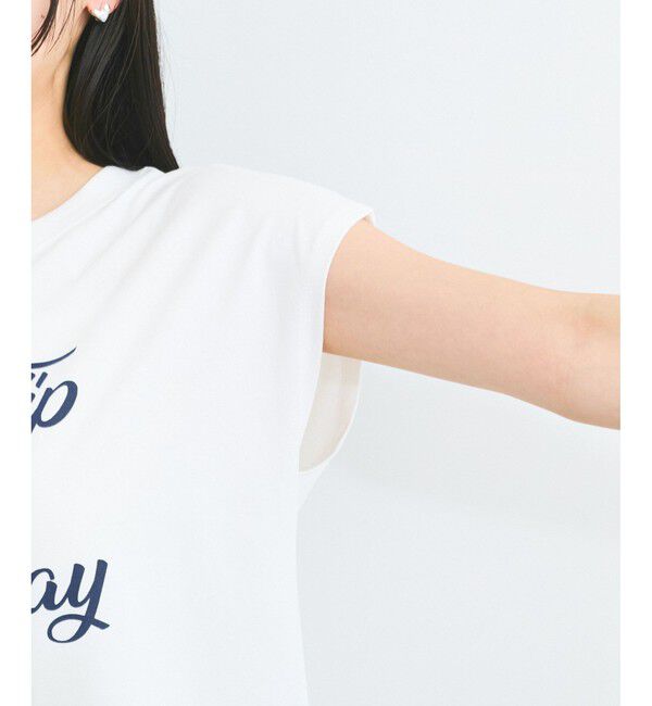 VIS「フレンチスリーブロゴアソートTシャツ」|Tシャツ・カットソー|