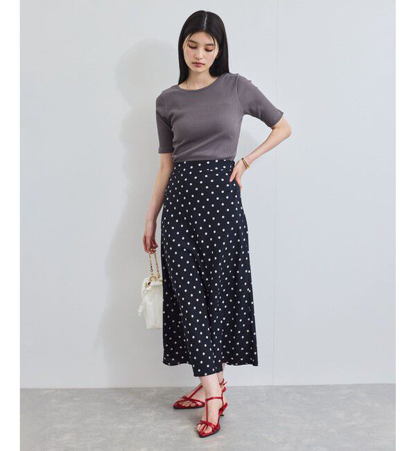 VIS「リラックスナロースカート」|スカート|