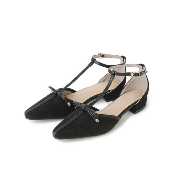 VIS「Tストラップリボンパンプス」|パンプス|