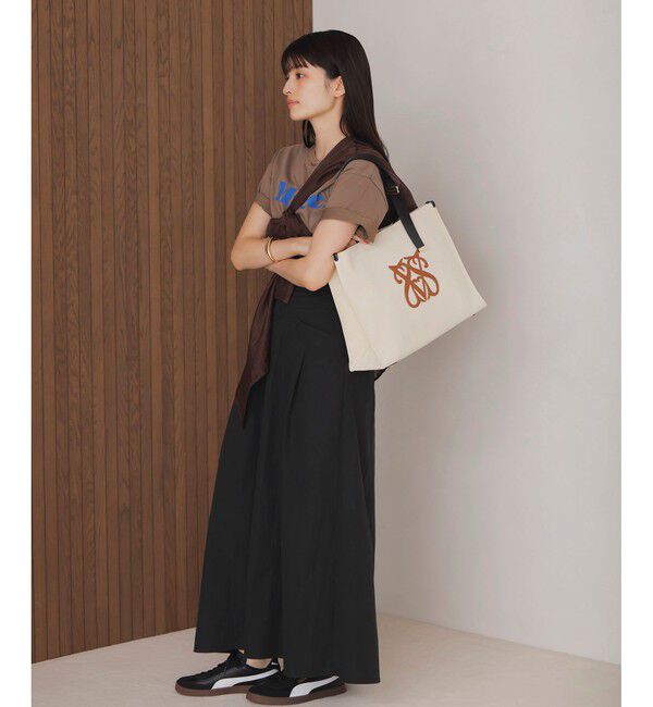 VIS「【軽量】【2WAY】ビッグロゴキャリーオントートバッグ」|トートバッグ|