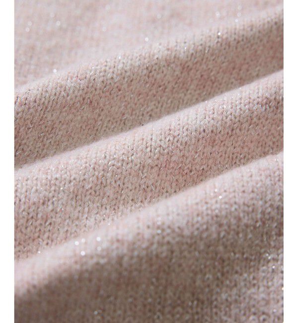 VIS「ハートアソートパール釦ラメミックスカーディガン/イージーケア・一部WEB限定カラー」|カーディガン|