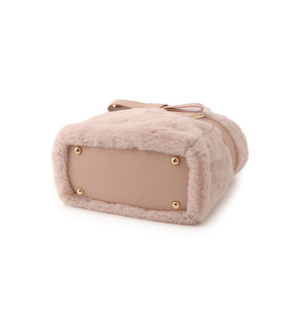 VIS「【2WAY】ファーリボントートバッグ」|トートバッグ|