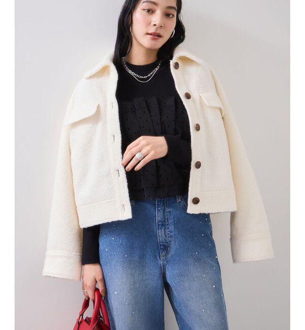 VIS「くるくる圧縮ボアカバーオール」|その他|